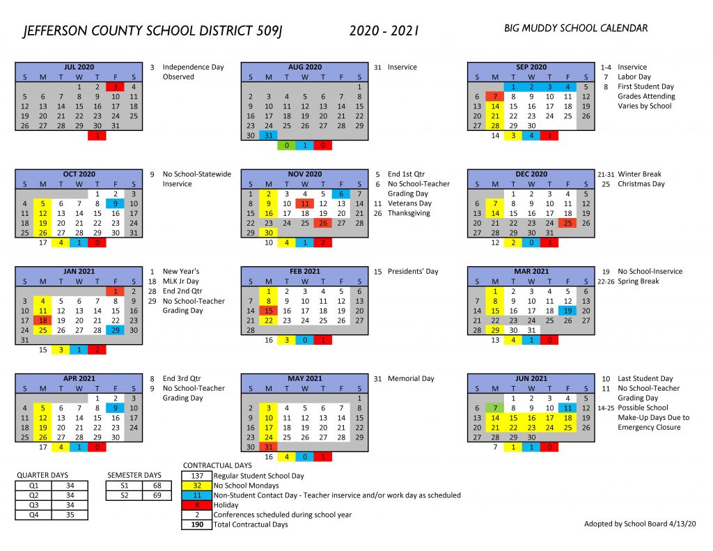 jefferson-academy-secondary-calendar