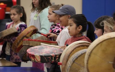 Native American Culture & Drumming Assembly at Buff Elementary