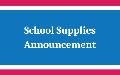 Jefferson County School District 509J providing basic school supplies for all students