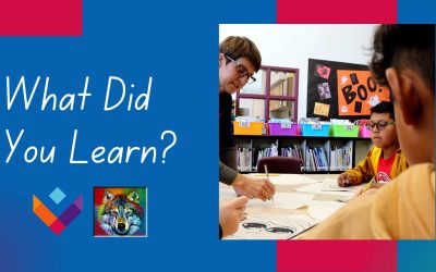 What did you Learn: Metolius Elementary Edition
