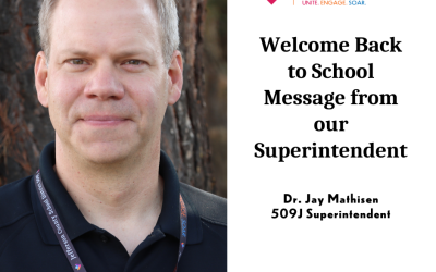 Welcome Back to School Message from our Superintendent for 25-26 School Year