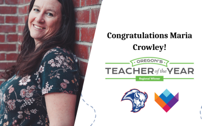 JCMS Social Studies Teacher, Maria Crowley, Named Jefferson County Regional Teacher of the Year